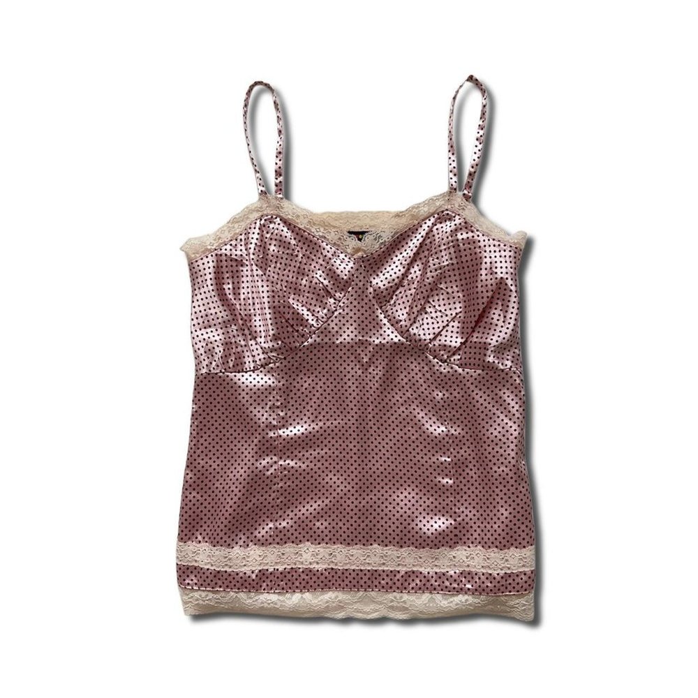 Satin Polka Dot Cami